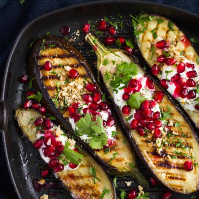 Aubergine grillen Klarstein