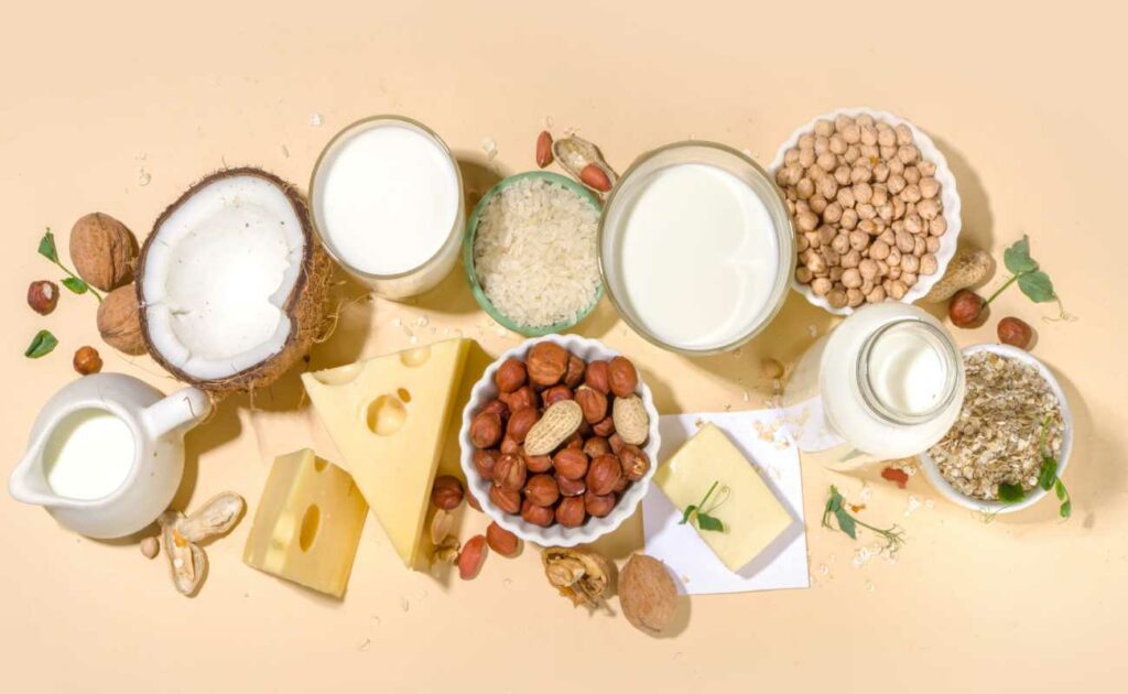 Vegane Milchprodukte: ein Überblick