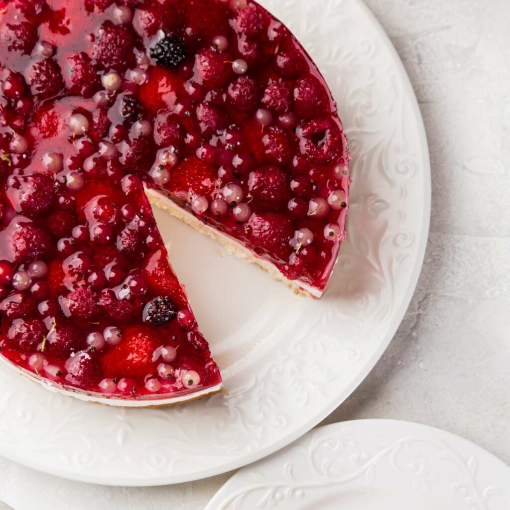 Käsekuchen mit Beeren | Klarstein