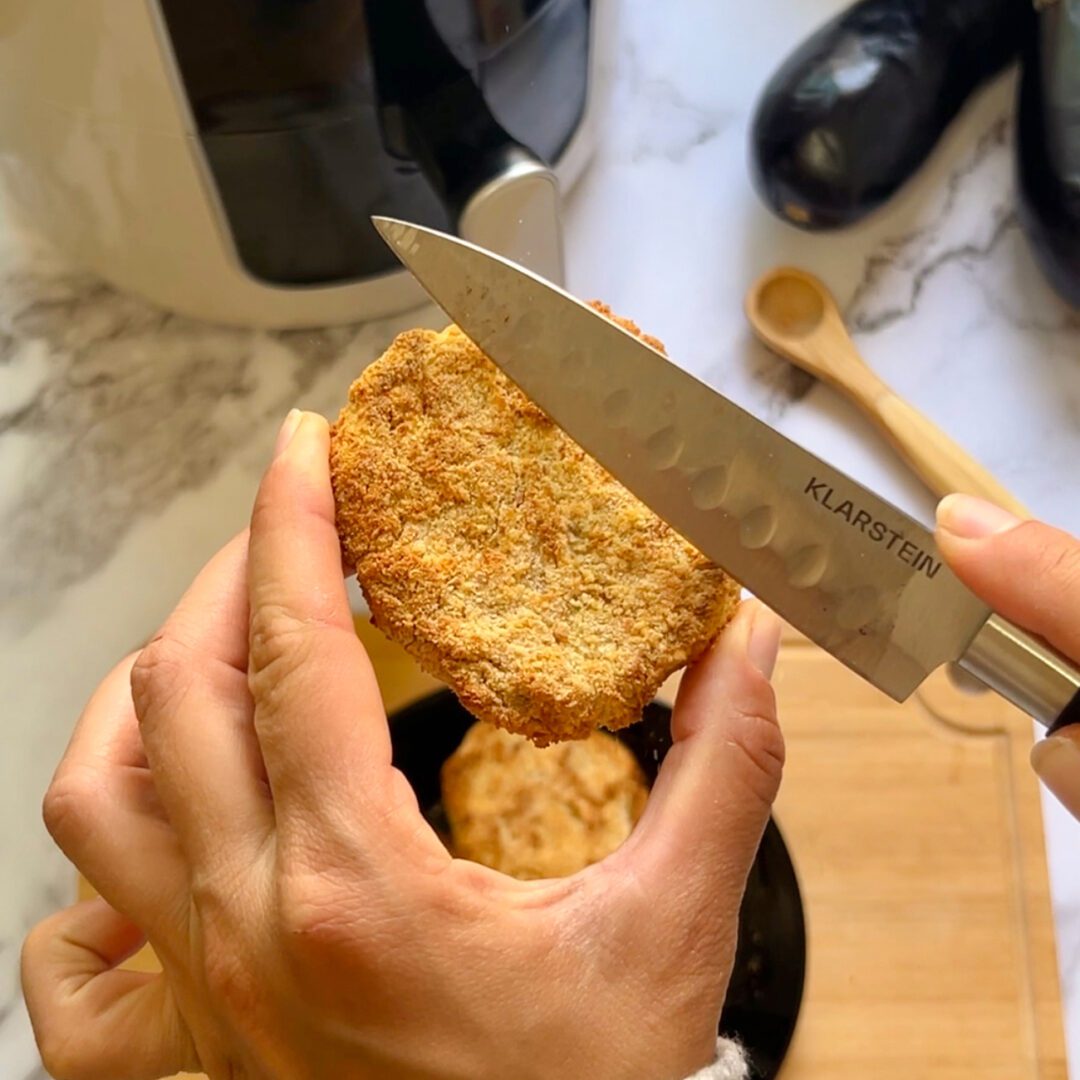 Aubergine aus der Heißluftfritteuse Klarstein