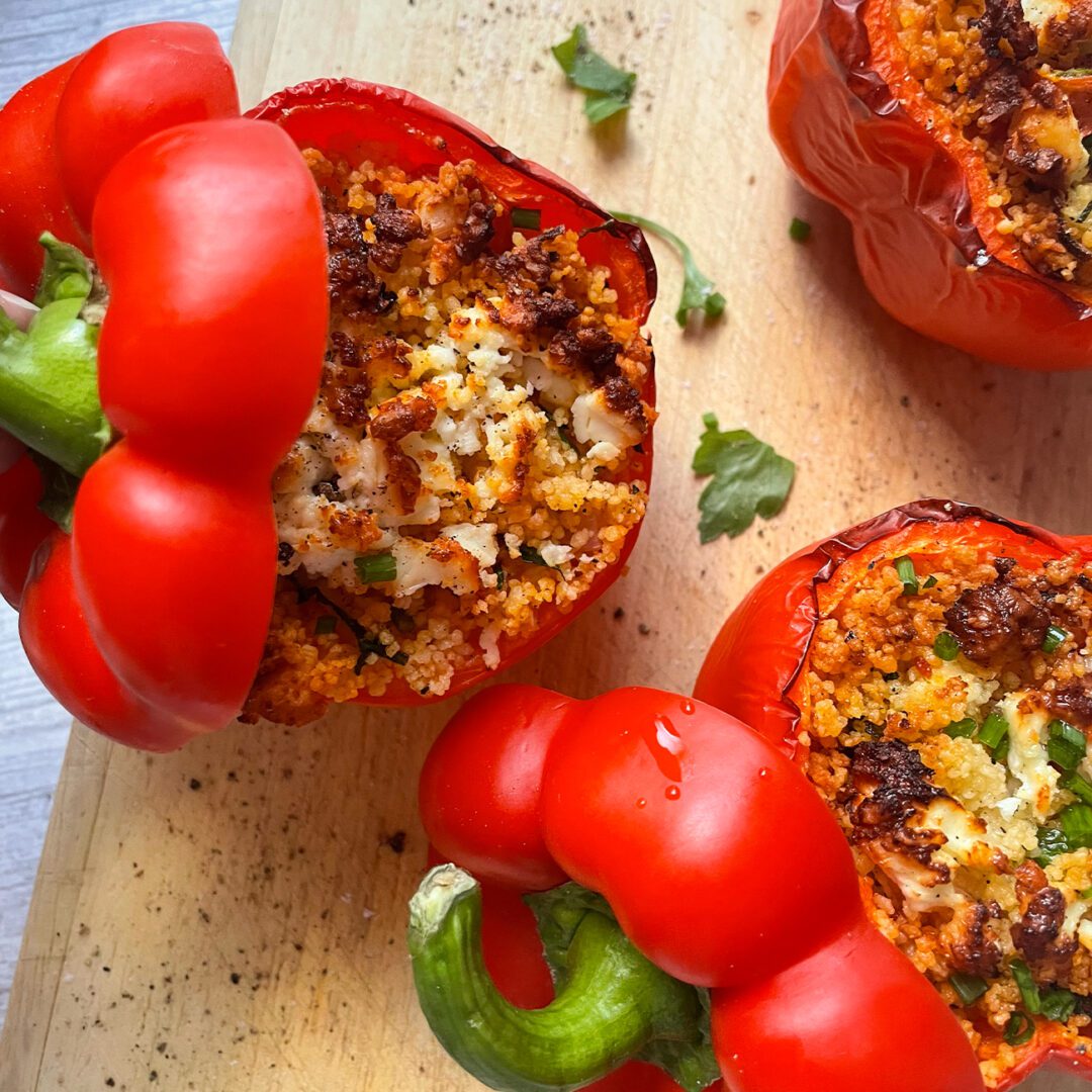 Gefüllte Paprika aus der Heißluftfritteuse | Klarstein